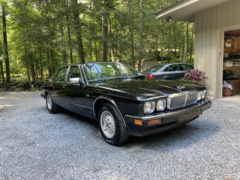 Classic 80s Jaguar exterior